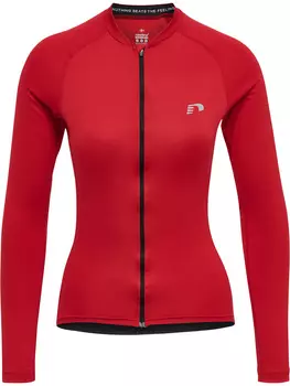 Футболка Newline Trikot L/S Womens Core Bike L/S Jersey, цвет TANGO RED