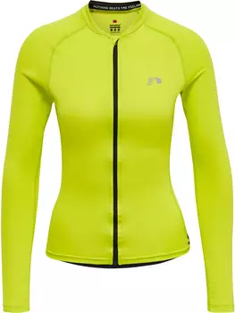 Футболка Newline Trikot L/S Womens Core Bike L/S Jersey, цвет EVENING PRIMROSE