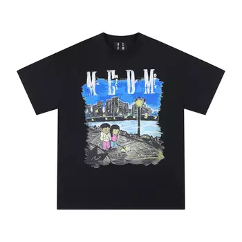 Футболка Newmasus Co-branded Series унисекс Mr.Enjoyda Money, черный