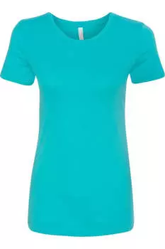 Футболка Next Level для женщин Ideal, цвет tahiti blue