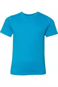 Футболка Next Level Youth CVC, бирюзовый
