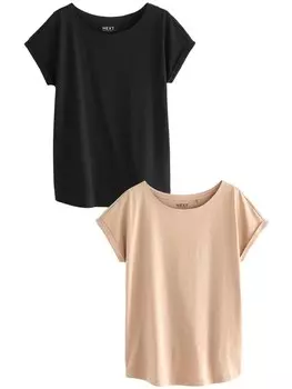 Футболка Next Shirt, цвет beige/black