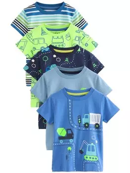 Футболка Next Shirt, цвет blue/navy/green