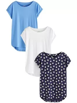 Футболка Next Shirt, цвет blue/navy/white