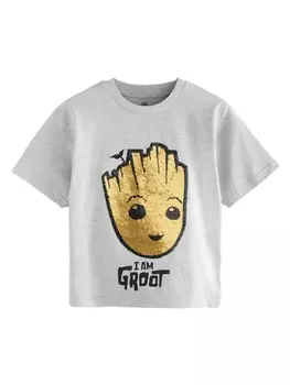 Футболка Next Shirt Groot Lizenziertes, серый