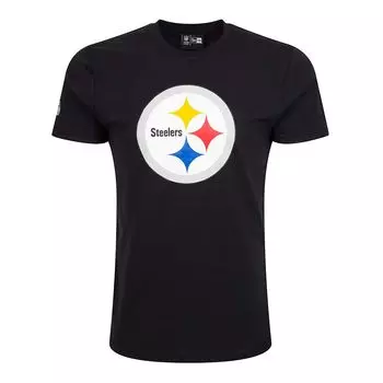 Футболка NFL PITTSBURGH STEELERS TEAM LOGO T-SHIRT New Era, цвет Pitste Black