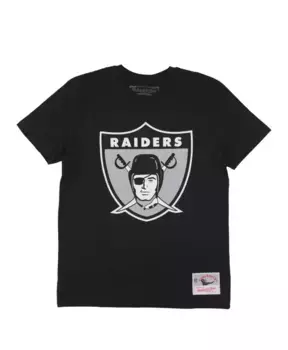 Футболка НФЛ с логотипом Oakland Raiders Mitchell & Ness, черный