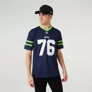 Футболка NFL SEATTLE SEAHAWKS LOGO OVERSIZED T-SHIRT New Era, цвет Dunkelblau