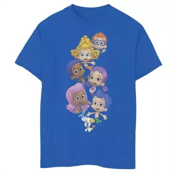 Футболка Nickelodeon Bubble Guppies для мальчиков 8–20 лет с коллажем и графикой Nickelodeon
