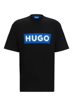 Футболка nico стандартного кроя Hugo, черный