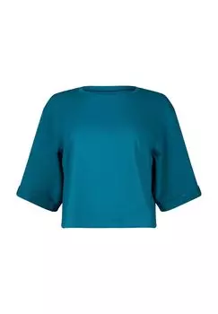 Футболка Night In, укороченная, женская SKINY, цвет Future Sea