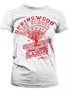 Футболка Nightmare On Elm Street, белый