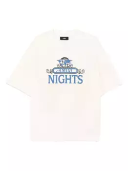 Футболка Nights AMIRI, нейтральный