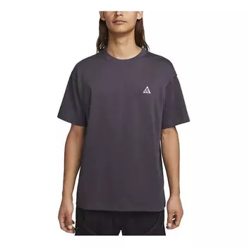 Футболка Nike ACG Logo T-Shirt 'Gridiron', цвет gridiron