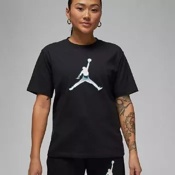 Футболка Nike Air Jordan Women's Graphic, черный/белый