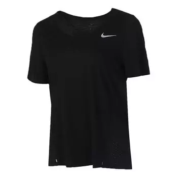 Футболка Nike City Sleek Dri-FIT Black, Черный