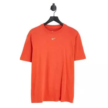 Футболка Nike Essential Mini Swoosh Boyfriend, оранжевый