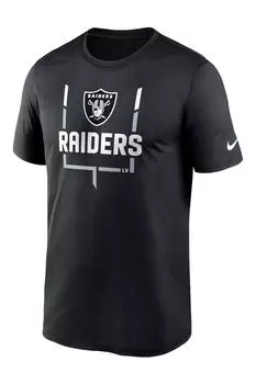 Футболка Nike Fanatics Las Vegas Raiders Legend Goal Nike, черный