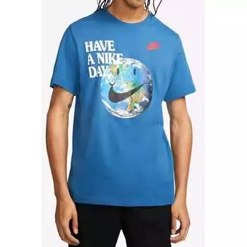 Футболка Nike Have A Nike Day' Racer синяя DM6331-432 мужская