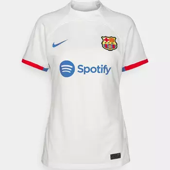 Футболка Nike Performance FC Barcelona Stadium Short Sleeve Away, белый/красный/синий