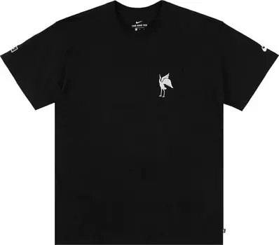Футболка Nike SB x Parra Japan Federation Kit T-Shirt 'Black/White', черный