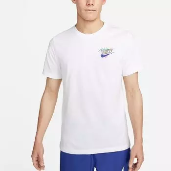 Футболка Nike Sportswear, белый/принт
