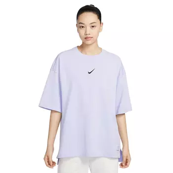 Футболка Nike Sportswear City Utility Oversize Style, фиолетовый/серо-синий/черный