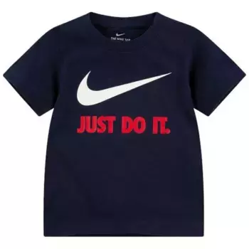 Футболка Nike Sportswear "NKB SWOOSH JDI Short-Sleeve TEE - для детей", синий
