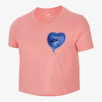 Футболка Nike Sportswear Older Kids' Crop, розовый
