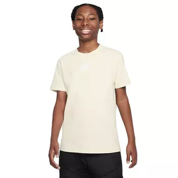 Футболка Nike Sportswear Premium Essentials Big Kids', кремовый
