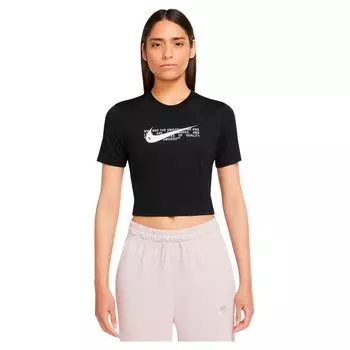 Футболка Nike Sportswear Slim Crop Swoosh, черный