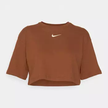 Футболка Nike Sportswear Trend Crop, коричневый