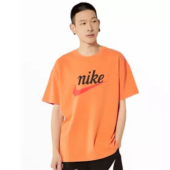 Футболка Nike Sportswear Wash Galactic Jade, оранжевый