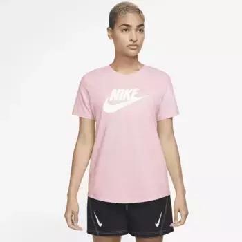 Футболка Nike Sportswear "ЖЕНСКАЯ ФУТБОЛКА С ЛОГОТИПОМ ESSENTIALS", цвет Med Soft Pink