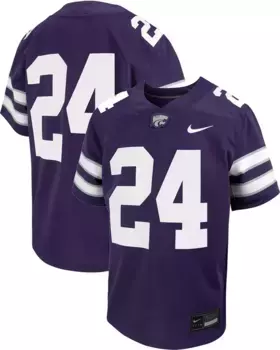 Футболка Nike Toddler Kansas State Wildcats # 24 фиолетовая реплика