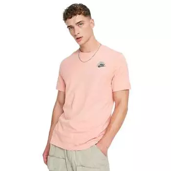 Футболка Nike With Double Logo, розовый