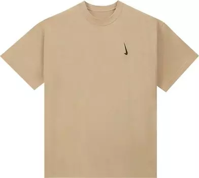 Футболка Nike x Billie Eilish NRG Short-Sleeve Tee 'Mushroom/Sequoia', загар