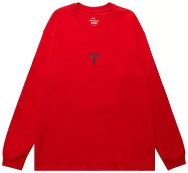 Футболка Nike x Kobe Year Of Mamba Max90 Long-Sleeve T-Shirt 'Red', красный