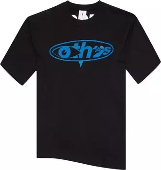 Футболка Nike x Off-White T-Shirt 'Black', черный