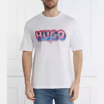 Футболка nillumi стандартного кроя Hugo, белый