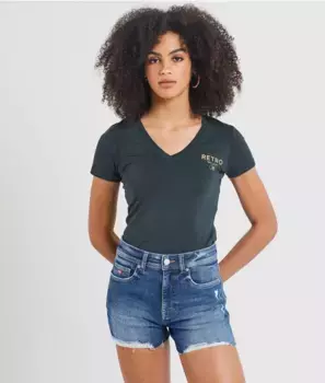 Футболка Ninette Retro Jeans, серый