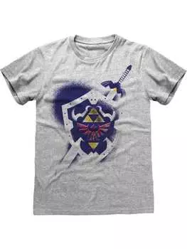 Футболка Nintendo Legend Of Zelda, серый
