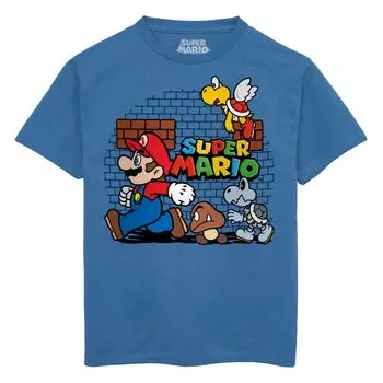 Футболка Nintendo с рисунком для мальчиков 8–20 лет Licensed Character