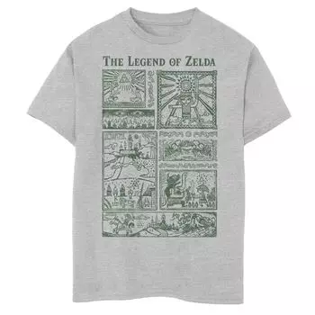 Футболка Nintendo The Legend Of Zelda Story для мальчиков 8–20 лет со вставками Licensed Character