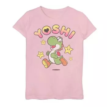Футболка Nintendo Yoshi Love для девочек 7–16 лет Licensed Character