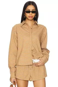 Футболка Nirvana Lioness, chocolate check