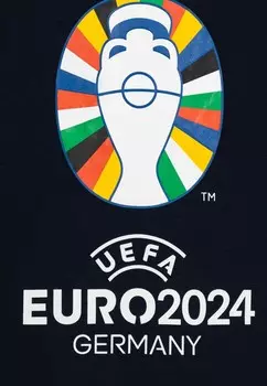 Футболка NKMMICA UEFA Name it, темно-синий
