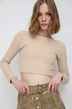 Футболка NO MATTER WHAT NO MATTER WHAT Langarm, бежевый