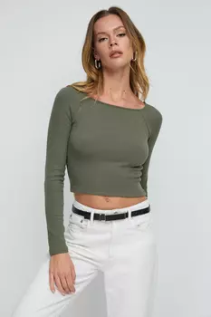 Футболка NO MATTER WHAT NO MATTER WHAT Langarm, хаки