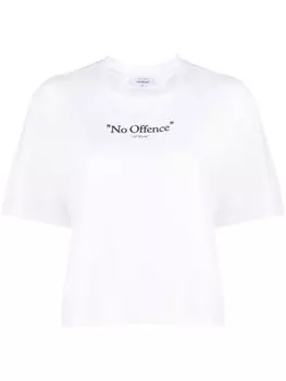 Футболка No Offence Off-White, белый
